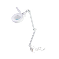 Лупа-лампа настольная с подсветкой Veber 8608D 3D, 3дптр, 120 мм (21218)