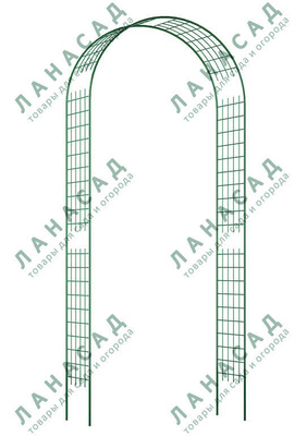 Арка «Прямая узкая решетка» разборная «Green Line»