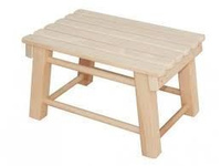 Лавки и столы для бани: скамейка, 1300х400 мм