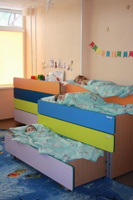 Кровать для детского сада