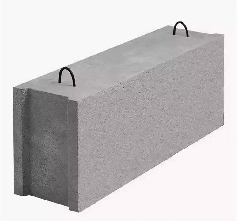 бетонный фундаментный блок фбс