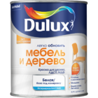 КРАСКА DULUX МЕБЕЛЬ/ДЕРЕВО BW 0,75л мат