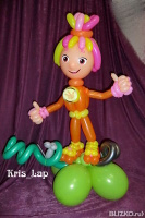Фигура из воздушных шаров Помощница.
