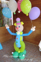 Фигура из воздушных шаров Клоун с доставкой