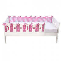 Бортики в кровать для дошкольников (2 предмета) Z-Bort Pink (Зет Борт Пинк) Giovanni
