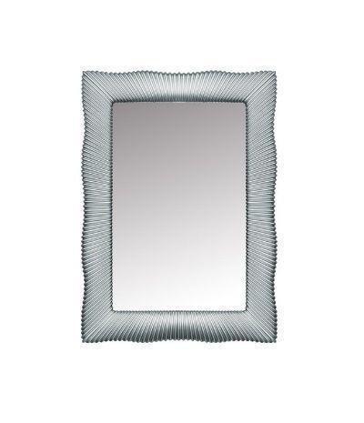 Зеркало прямоугольное, серебро, 80*120