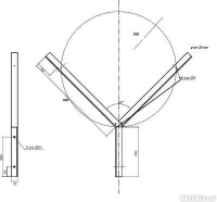 Кронштейн Y-образный