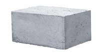 Блок бетонный фундаментный полнотелый ФБС 200 х 200 х 400 мм