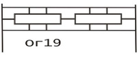 Оградка № 19 металлическая сварная