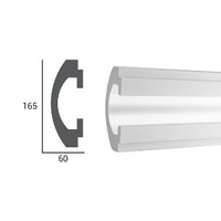 KD 112 (1,15м) Карниз для скрытой подсветки