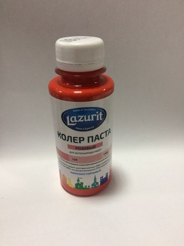 Колер LAZURIT №09 розовый