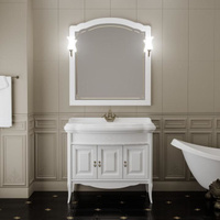 Мебель для ванной Лоренцо 100 Белый матовый Opadiris