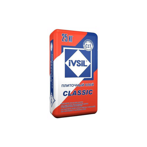 Клей плиточный IVSIL CLASSIC 25 кг