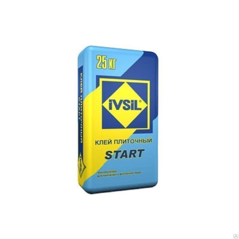 Клей плиточный IVSIL START 25 кг