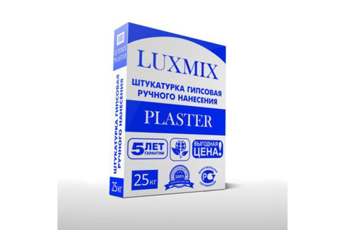 Штукатурка гипсовая LUXMIX PLASTER
