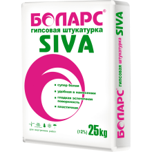 Штукатурка гипсовая БОЛАРС СИВА (для внутренних работ) 25 кг