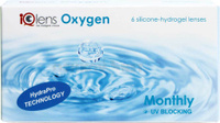 Контактные линзы IQLens Oxygen Monthly, 6 линз Unicon Optical Ltd