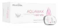 Контактные линзы Aquamax 1 Day Vita 30 линз Pegavision