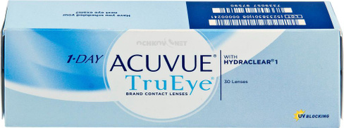 Линзы 1-Day Acuvue TruEye (поврежденная упаковка) 30 штук Johnson & Johnson