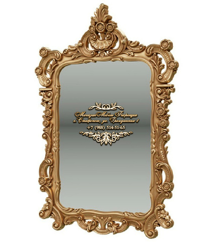 Зеркало ЗК-01 золото Мэри мебель