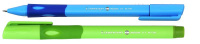 Ручка шариковая автоматическая "Mazari" синяя 0,7мм для правшей трехгранная с держателем 1 шт