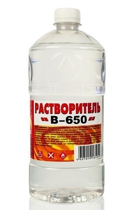 Растворитель 650 ВЕРШИНА 1,0л