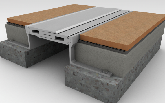 Профиль для деформационного шва. Dewmark Standart SV