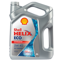 Масло моторное Shell Helix ECO 5W-40 (4 л)