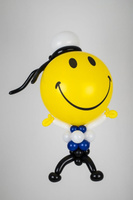 Гелиевая фигура из шаров "Счастливый моряк"