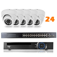 Комплект видеонаблюдения IP 2Мп Ps-Link KIT-A224IP-POE 24 камеры для помещения