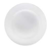 Тарелка плоская фарфор белый 229мм