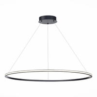 Светильник подвесной STLuce Черный/Белый LED 1x57W 4000K ST604.443.57