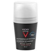 Дезодорант шариковый Vichy Homme для чувствительной кожи с защитой 48 часов. 50 мл L’Oréal