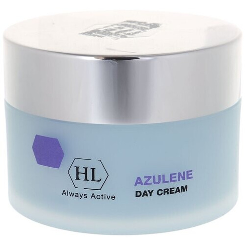 Holy Land Azulene Day Cream Классический увлажняющий и смягчающий крем для лица с успокаивающим и легким антикуперозным