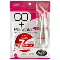 Japan Gals маска Placenta + Коллаген, 135 г, 7 шт. по 135 мл