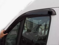 Дефлекторы окон VIP 2 шт, пластик Fiat Ducato 2014+