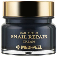 MEDI-PEEL 24K Gold Snail Cream разглаживающий крем для лица с золотом и муцином улитки, 50 мл