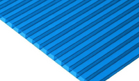 Сотовый поликарбонат 6 мм синий