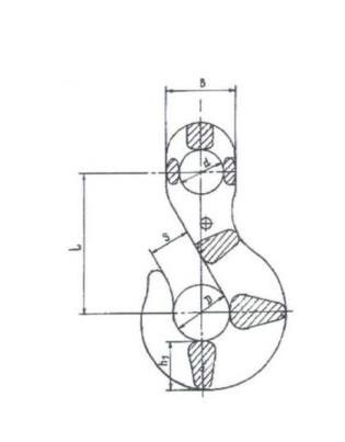 Крюки чалочные ГОСТ 25573-82 Кч-5,0