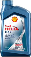 Масло моторное Shell Helix HX7 5w40 1 литр 550051496