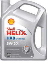 Масло моторное Shell Helix HX8 5w30 Syn 4 литра 550046364