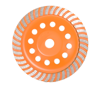 Чашка алмазная зачистная, 230 мм, Турбо Вихрь