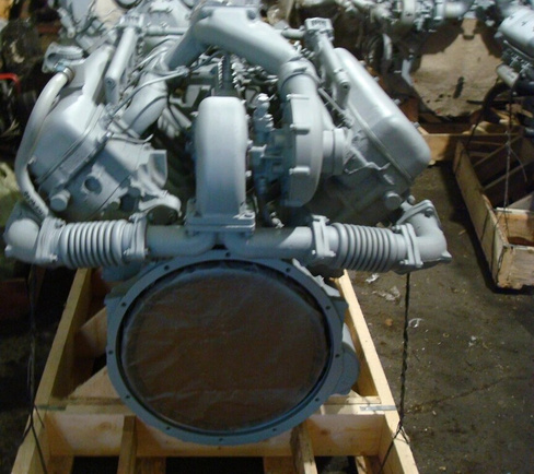 Двигатель ЯМЗ-238Д без КПП и сцепления блок старого образца 238Д-1000186 Собственное производство