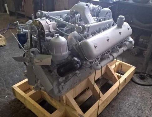 Двигатель на трактор К-744Р1 проектной сборки на блоке нового образца без КПП и СЦ 238НД5-1000186 Собственное производст