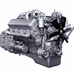 Двигатель ЯМЗ Автодизель с КПП и Сцепл. основной комплектации 238М2-1000016-39