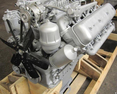 Двигатель Автодизель ЯМЗ 238АМ2 без КПП со сцеплением 2-й компл 238АМ2-1000148