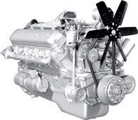 Двигатель Автодизель ЯМЗ без КПП со сцеплением 1 комплектации 238ДК-1000147