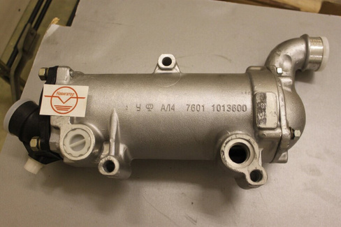Теплообменник жидкостно-масляный 7601-1013600-02 для двигателя ЯМЗ 236НЕ Автодизель