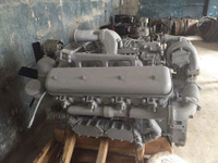 Двигатель ЯМЗ-238ДЕ2 проектной сборки блок старого образца с эл. об 238ДЕ2-1000187 Собственное производство